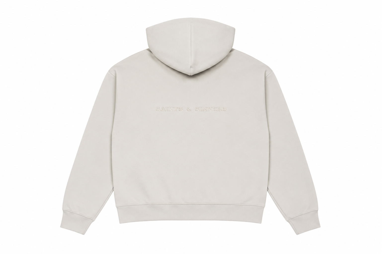 Pre Order - S Logo Hoodie - Bone