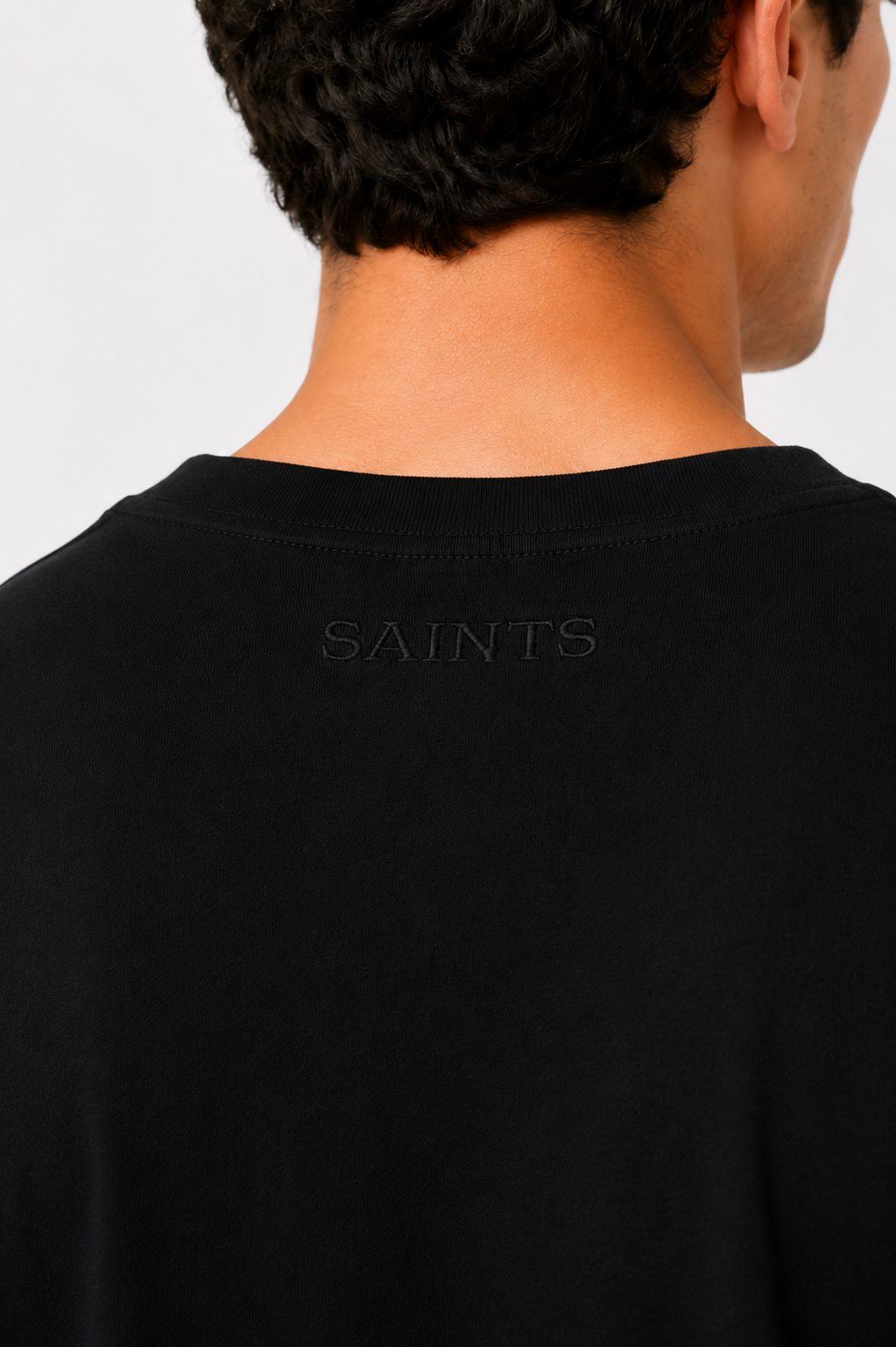 Pre Order - Saints Tee - Black