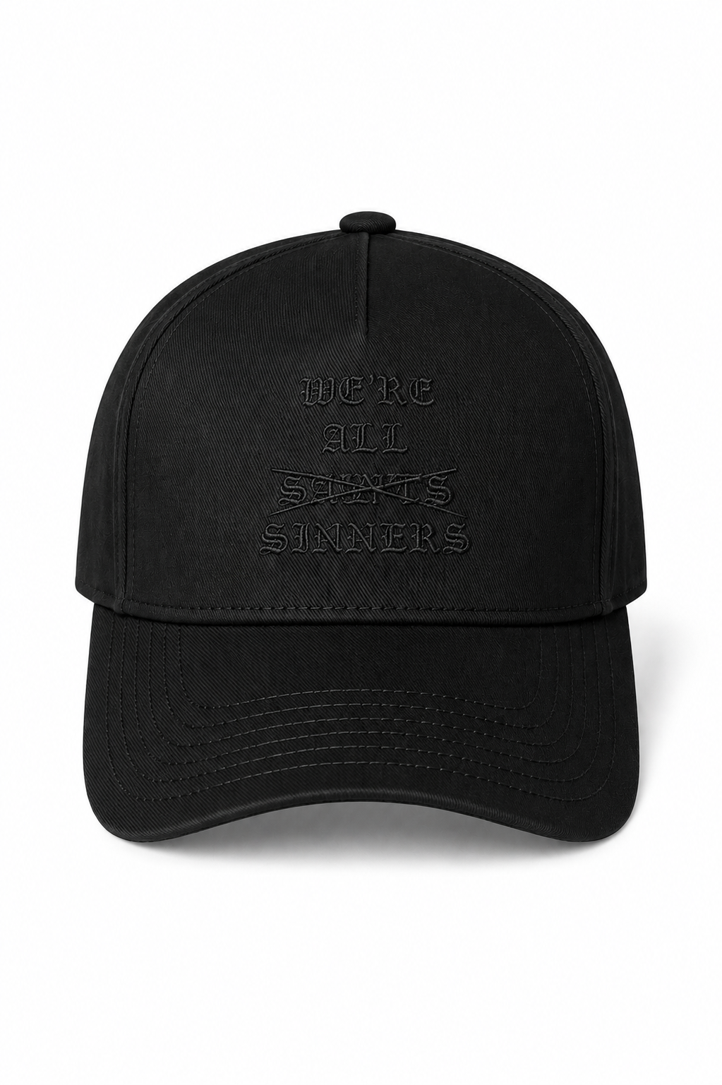 Vorbestellen - We're All Saints Cap - Schwarz