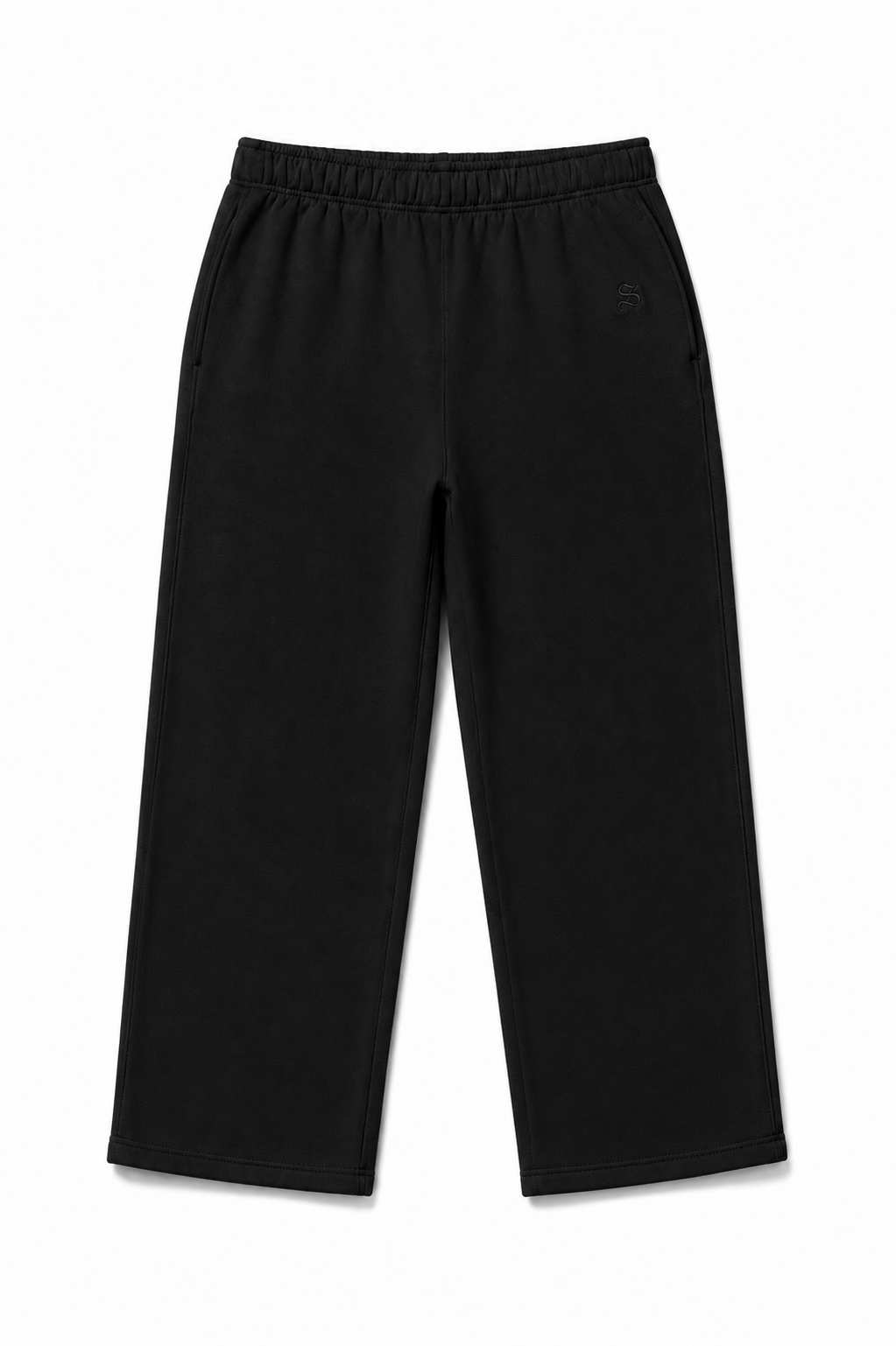 Pre Order - S Logo Joggers - Black