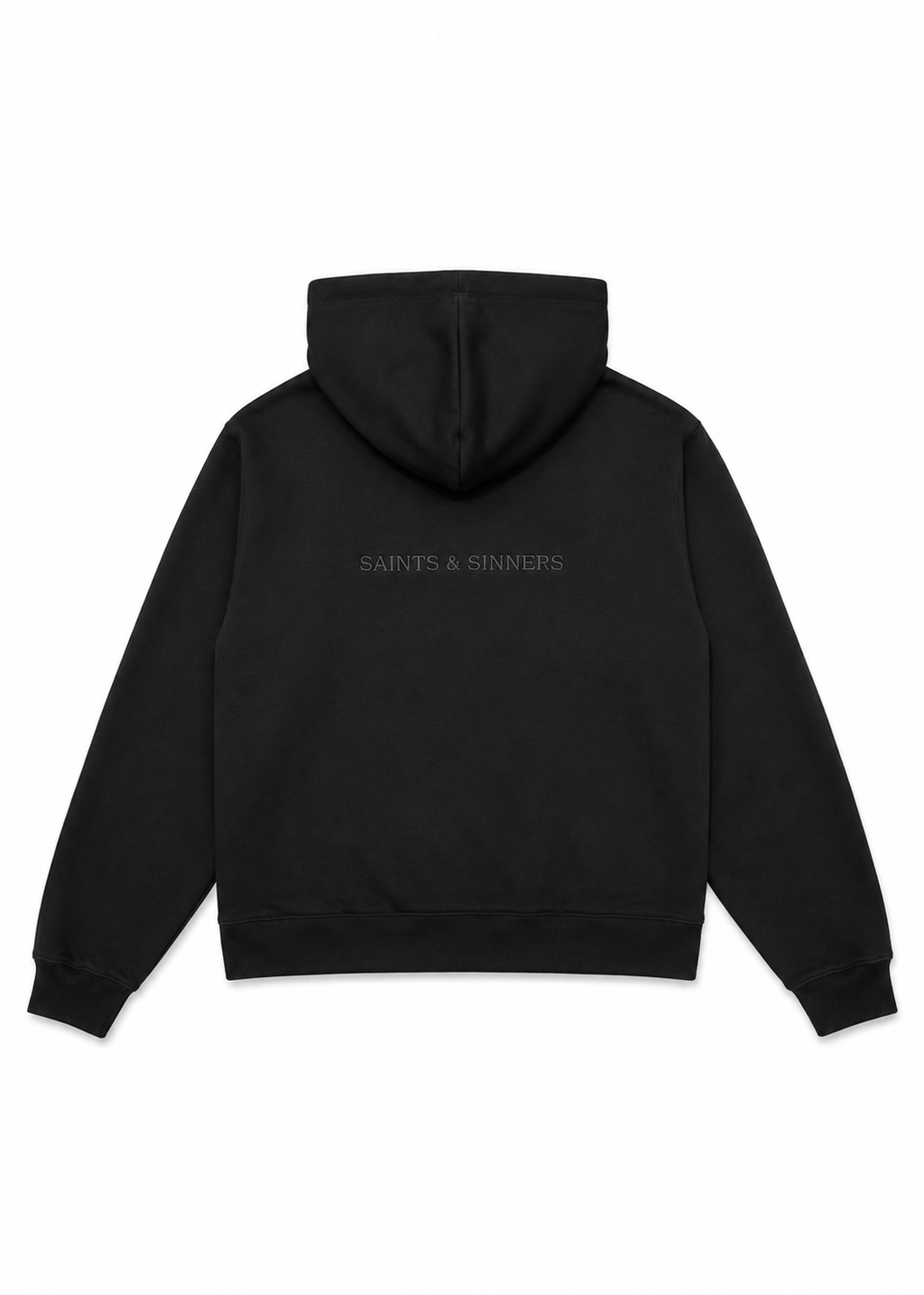 Pre Order - S Logo Hoodie - Black